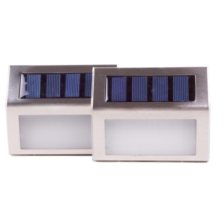 HÖFFTECH - Komplet od 2 LED solarna zidna svetla, LED/1,2V 400 mAh, IP44