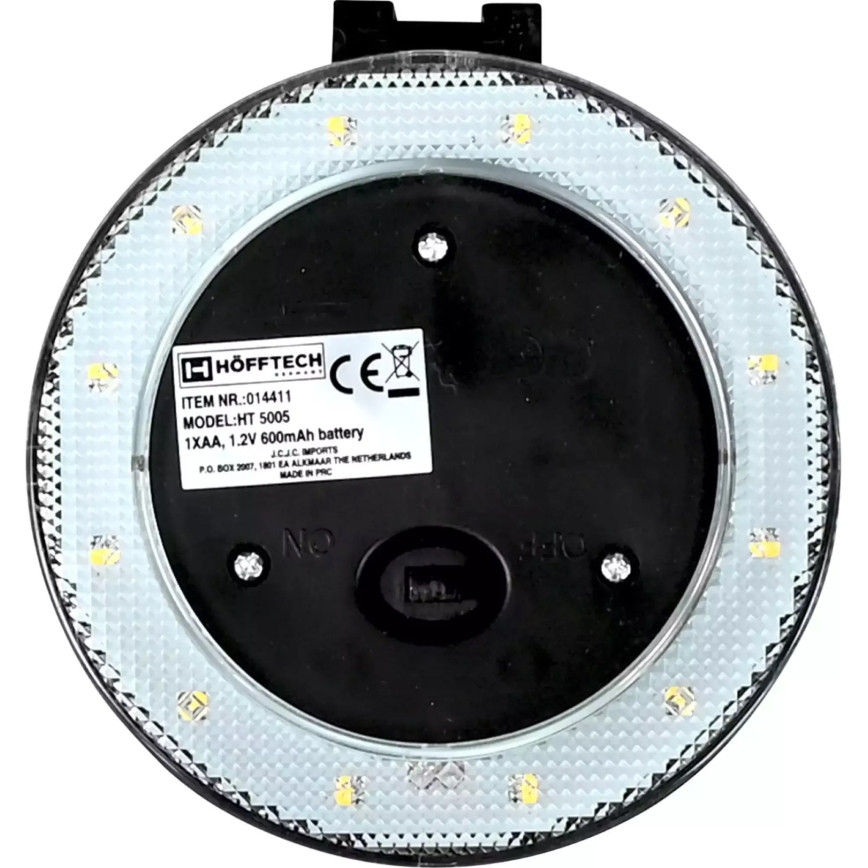 HÖFFTECH - LED solarna zidna lampa LED/1,2V 600 mAh IP44