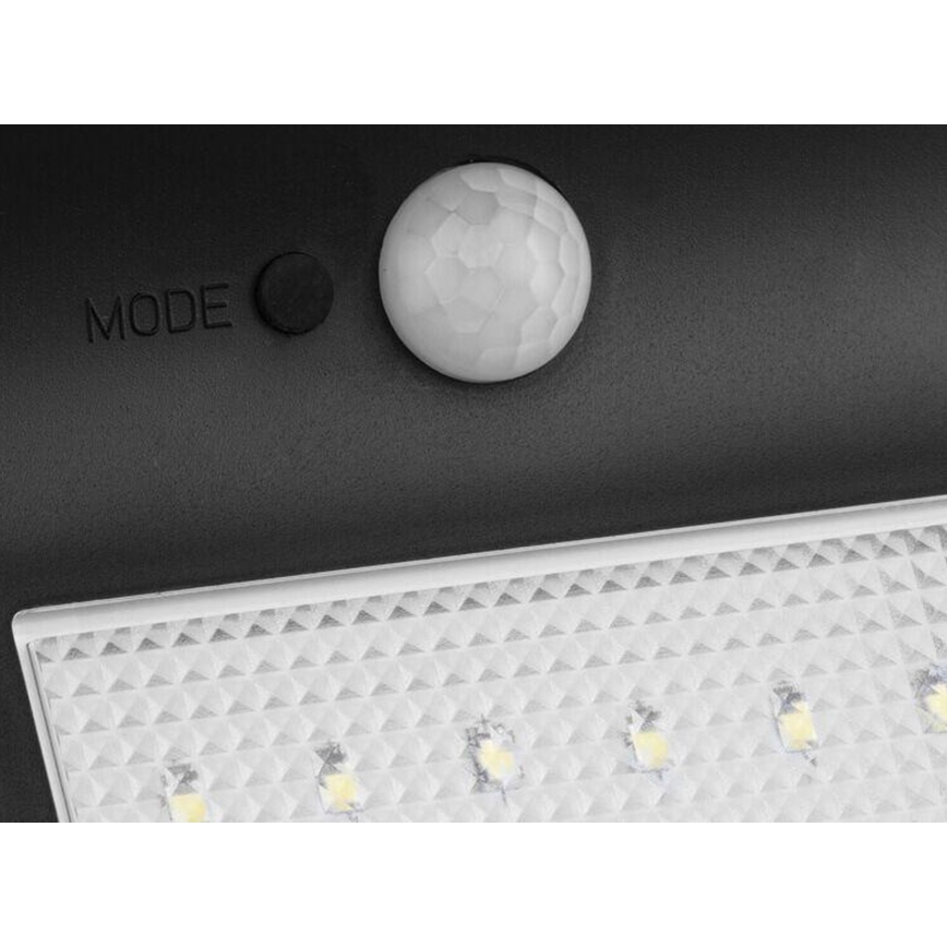 HÖFFTECH - LED solarna zidna lampa sa senzorom pokreta i sumraka LED/3,7V 2200 mAh IP44