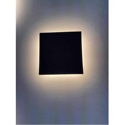 HÖFFTECH - LED spoljašnja zidna svetiljka LED/10W/230V kvadratna IP65