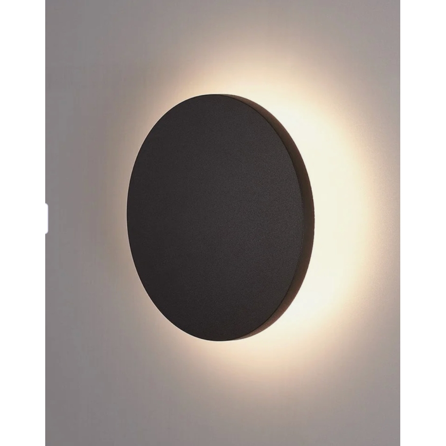 HÖFFTECH - LED spoljašnje zidno svetlo LED/10W/230V okruglo IP65