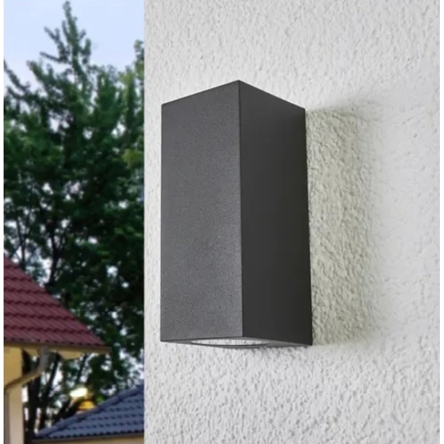 HÖFFTECH - Spoljašnja zidna svetiljka 2xGU10/35W/230V IP65