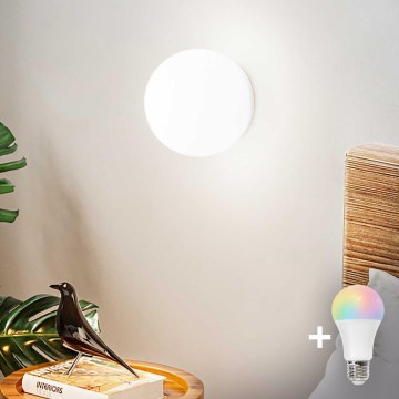 Ideal Lux 59815 - LED RGBW prigušiva zidna svetiljka MAPA 1xE27/9W/230V 2700-6500K