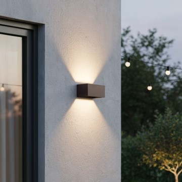 Ideal Lux - ATOM LED spoljašnje zidno svetlo/25W/230V CRI 90 IP54 braon