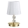 Ideal Lux - Kristalna stona lampa PEGASO 1xE14/28W/230V zlatna