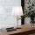 Ideal Lux - Kristalna stona lampa PEGASO 1xE27/60W/230V sjajni hrom