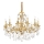 Ideal Lux - Kristalni luster na lancu GIOCONDA 12xE14/40W/230V prečnik 90 cm zlatna