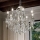 Ideal Lux - Kristalni luster na lancu GIOCONDA 8xE14/40W/230V, prečnik 73 cm, srebrne boje