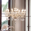 Ideal Lux - Kristalni luster na lancu NEGRESCO 10xE14/28W/230V prečnik 85 cm zlatna