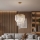 Ideal Lux - Kristalni luster na sajli CARLTON 12xE14/40W/230V, prečnik 50 cm, zlatne boje