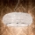 Ideal Lux - Kristalni luster na sajli PASHA 6xE14/40W/230V prečnik 40 cm sjajni hrom
