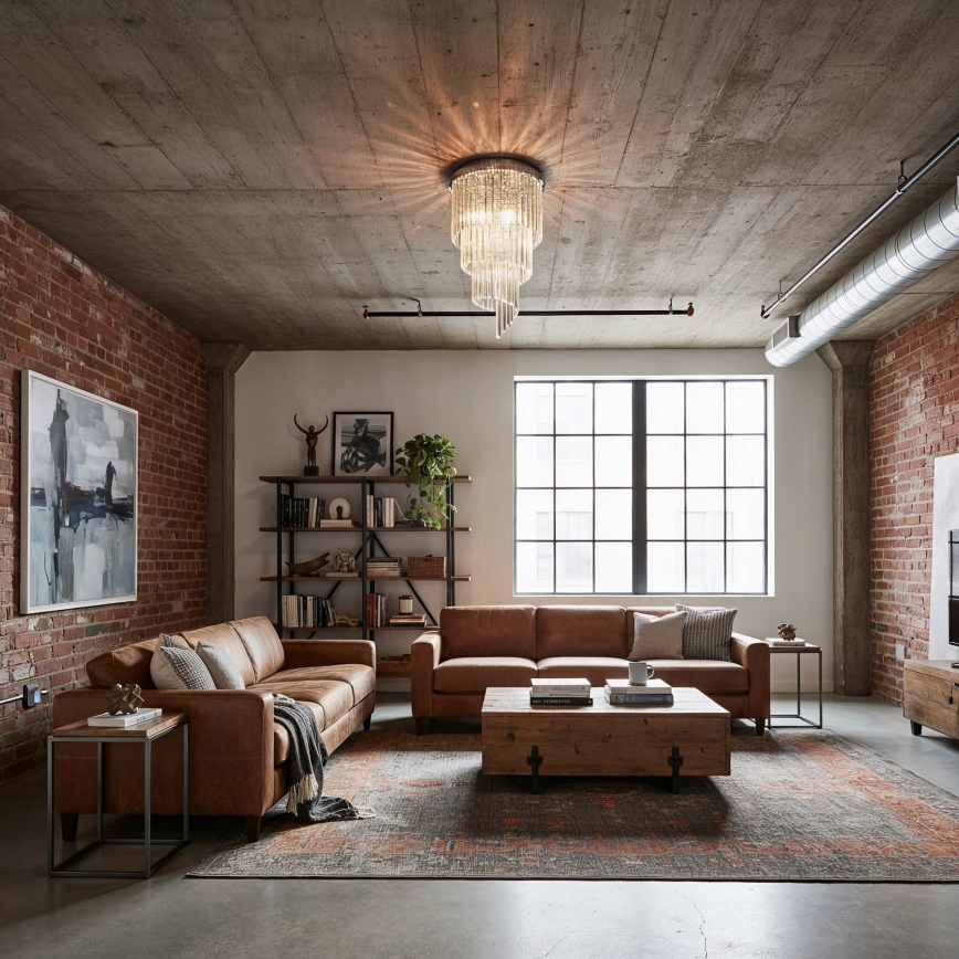 Ideal Lux - Kristalni plafonski luster CARLTON 8xE14/40W/230V prečnik 40 cm sjajni hrom