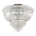 Ideal Lux - Kristalni plafonski luster DUBAI 24xE14/28W/230V prečnik 78 cm sjajni hrom