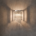 Ideal Lux - Kristalno zidno svetlo CARLTON 3xE14/40W/230V, sjajni hrom