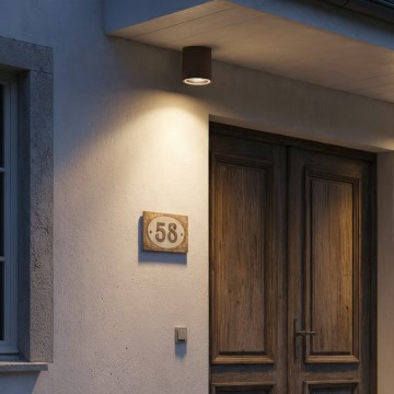 Ideal Lux - Kupatilsko spot svetlo GUN 1xGU10/28W/230V IP55 braon