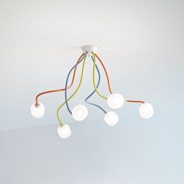 Ideal Lux - LED fleksibilan plafonski luster OCTOPUS 6xG9/3W/230V šaren