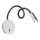 Ideal Lux - LED fleksibilna lampica FOCUS LED/3,5W/230V CRI 90 siva/sjajni hrom