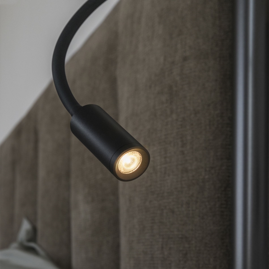 Ideal Lux - LED fleksibilna lampica FOCUS LED/3,5W/230V CRI 90 crna