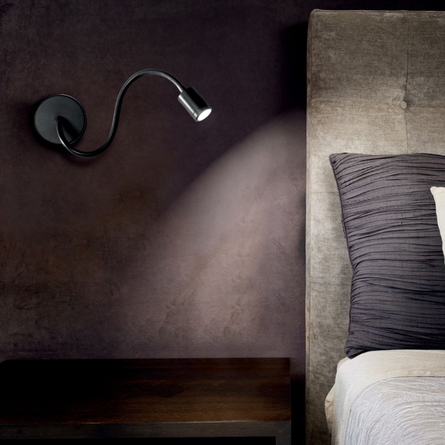 Ideal Lux - LED fleksibilna lampica FOCUS LED/4W/230V CRI 90 crna