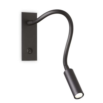 Ideal Lux - LED fleksibilna lampica IO LED/3W/230V CRI 90 crna