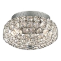 Ideal Lux - LED kristalno plafonsko svetlo KING 3xG9/3W/230V, prečnik 25,5 cm, sjajni hrom