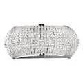 Ideal Lux - LED kristalno zidno svetlo PASHA 3xG9/3W/230V polirani hrom