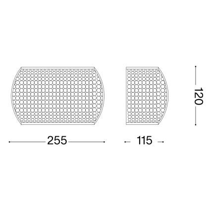Ideal Lux - LED kristalno zidno svetlo PASHA 3xG9/3W/230V polirani hrom