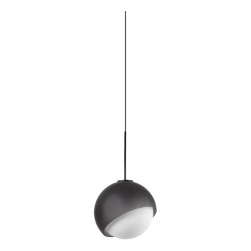 Ideal Lux - LED luster na sajli BLOOM 1xG9/3W/230V prečnik 11,5 cm crna