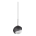 Ideal Lux - LED luster na sajli BLOOM 1xG9/3W/230V prečnik 11,5 cm crna
