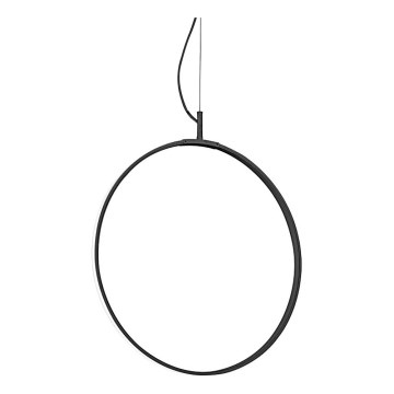 Ideal Lux - LED luster na sajli CIRCUS LED/29W/230V prečnik 44 cm CRI 90 crna