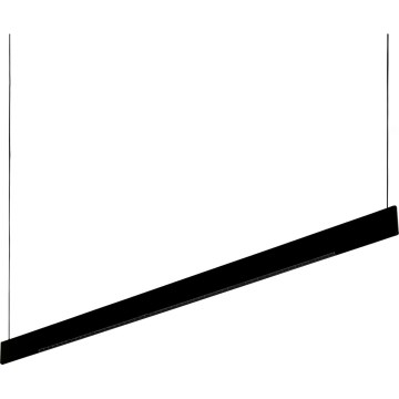 Ideal Lux - LED luster na sajli DESK ACCENT LED/36W/230V CRI 90 120 cm crna
