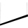 Ideal Lux - LED luster na sajli DESK ACCENT LED/36W/230V CRI 90 120 cm crna
