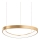Ideal Lux - LED luster na sajli GEMINI, LED 36 W, 230 V, 2700 K, prečnik 42,5 cm, CRI 90, mesing