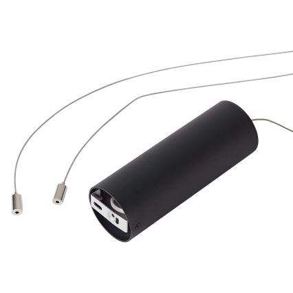 Ideal Lux - LED luster na sajli GEMINI LED/36W/230V 2700K prečnik 42,5 cm CRI 90 crna