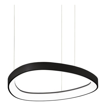 Ideal Lux - LED luster na sajli GEMINI LED/36W/230V 2700K prečnik 42,5 cm CRI 90 crna