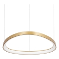 Ideal Lux - LED luster na sajli GEMINI LED/47W/230V 4000K prečnika 61 cm CRI 90 mesing