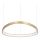Ideal Lux - LED luster na sajli GEMINI LED/47W/230V 4000K prečnika 61 cm CRI 90 mesing