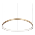 Ideal Lux - LED luster na sajli GEMINI LED/59W/230V Ø 81 cm CRI 90 zlatna