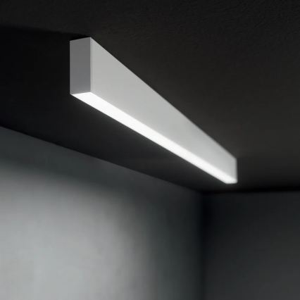 Ideal Lux - LED luster na sajli LINUS LED/32W/230V 3000K CRI 90 120 cm bela