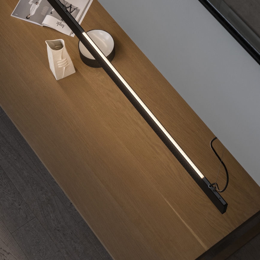 Ideal Lux - LED luster na sajli LINUS LED/32W/230V 3000K CRI 90 120 cm crna