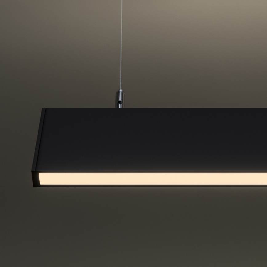 Ideal Lux - LED luster na sajli LINUS LED/32W/230V 3000K CRI 90 120 cm crna