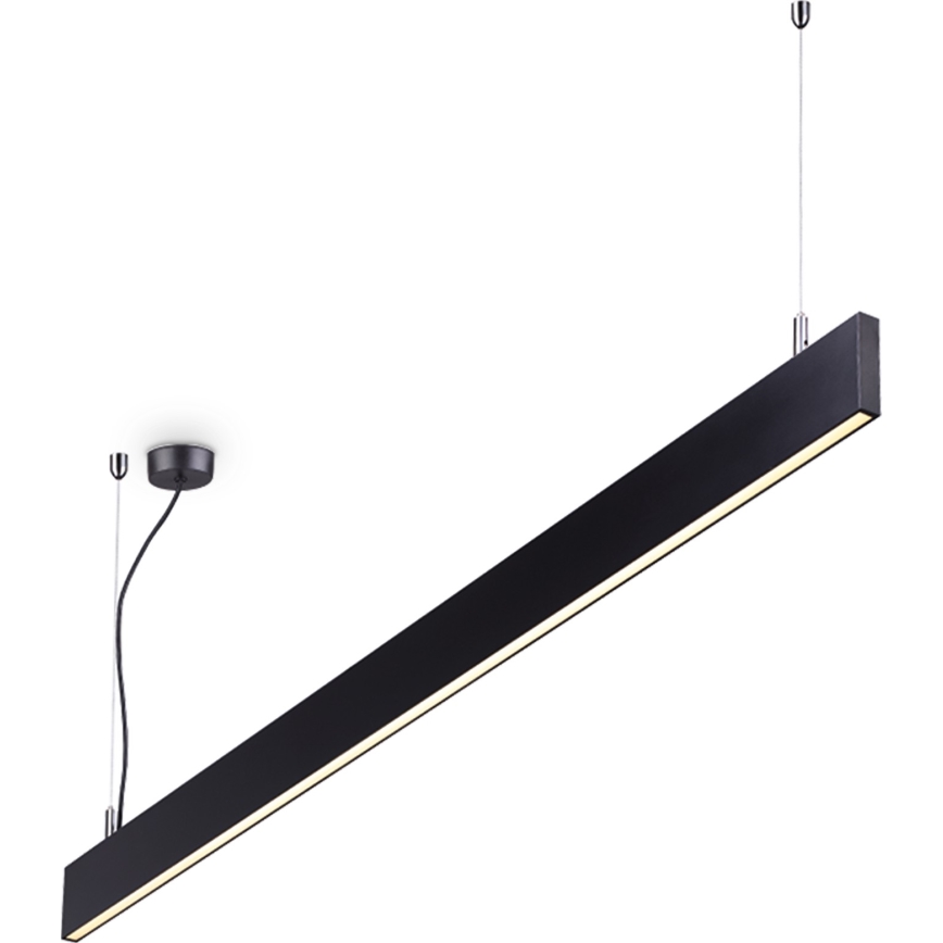 Ideal Lux - LED luster na sajli LINUS LED/32W/230V 4000K CRI 90 120 cm crna