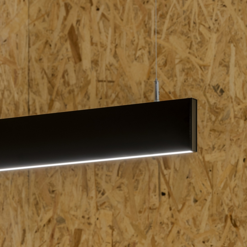 Ideal Lux - LED luster na sajli LINUS LED/32W/230V 4000K CRI 90 120 cm crna