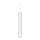 Ideal Lux - LED luster na sajli LOOK 1xGU10/7W/230V CRI 90, prečnik 6 cm, bela