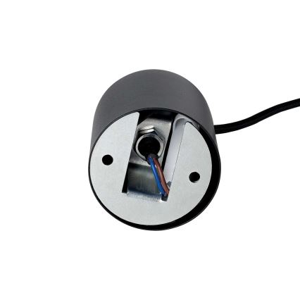 Ideal Lux - LED luster na sajli LOOK 1xGU10/7W/230V CRI 90, prečnik 6 cm, crna