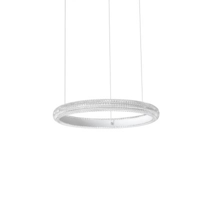 Ideal Lux - LED luster na sajli MIRACLE LED/25W/230V pr. 40 cm CRI 90 mat hrom