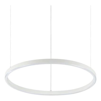 Ideal Lux - LED luster na sajli ORACLE SLIM, 29 W, 230 V, 2700 K, CRI 90, prečnik 50 cm, bela