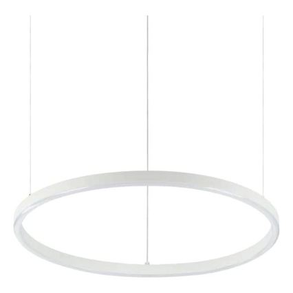 Ideal Lux - LED luster na sajli ORACLE SLIM LED/29W/230V 3000K CRI 90 prečnik 50 cm bela