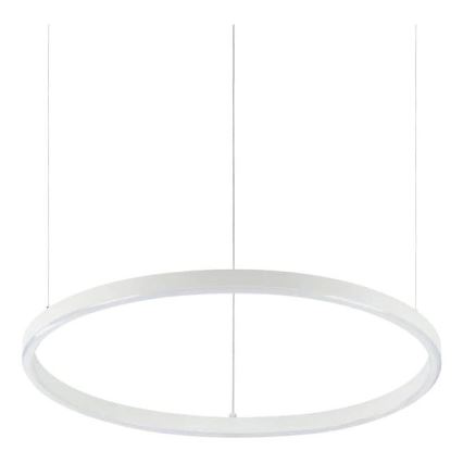 Ideal Lux - LED luster na sajli ORACLE SLIM LED/29W/230V 4000K CRI 90 prečnik 50 cm bela