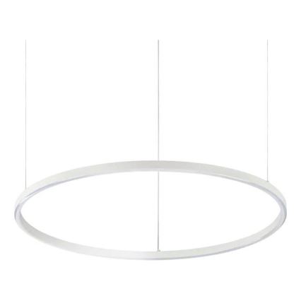 Ideal Lux - LED luster na sajli ORACLE SLIM LED/37W/230V 4000K CRI 90 prečnik 70 cm bela